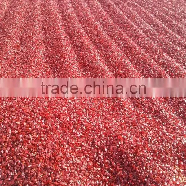 China Factory Supplier High Quality 8% Moisture High Impurity no Pesticide Residue Red Cutting Chilli Pepper Rings photo-3