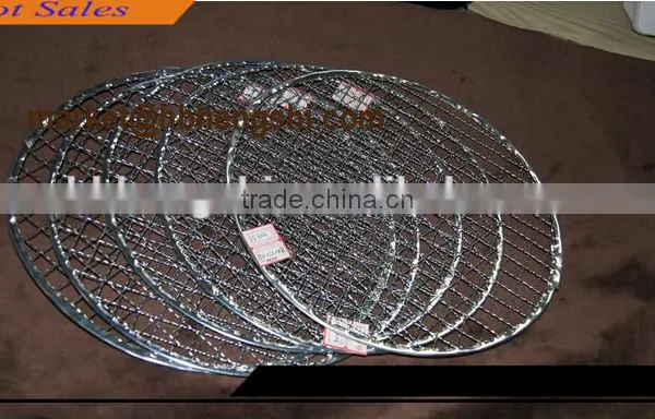 Competitive Price of Charcoal BBQ Meat Net/ Stainless Steel Barbecue Grill Mesh for Janpanese,Korea Market photo-3