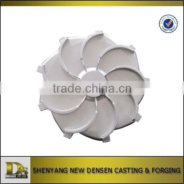 Foundry Custom High Precision Steel Sand Casting Parts Pump Impeller photo-4