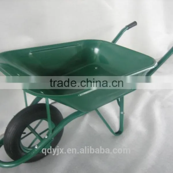 Front Braces Industrial Heavy Duty Wheelbarrow With Steel Tray photo-2