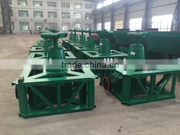 HUAHONG New Type and Good Quality Lead Edge Runner Wet Pan Mill to SUDAN photo-5