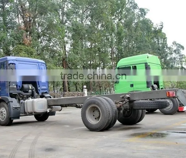 Euro4 Howo T5G Station Transport Wagon Chassis 180HP 6 Wheels for Sale photo-4