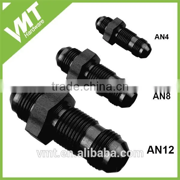 Aluminum Alloy Fitting Straight Long 12 AN Bulkhead Fittings photo-2