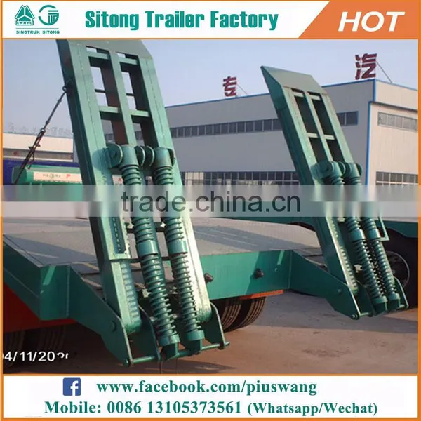 Low Bed Trailer Specification For Construction Machinery High Quality Lowbed Trailers photo-5