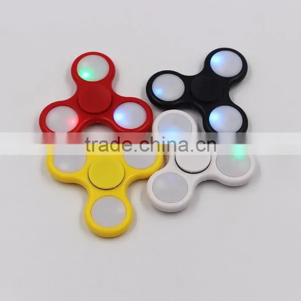 Good Quality EDC Hand Spinner Fidget 608 Bearing Fidget Spinner Toy With Led Light photo-3