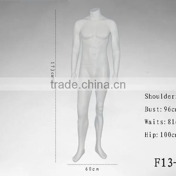 Standing Headless Mannequin Dummy Men for Sale F13-01 photo-6