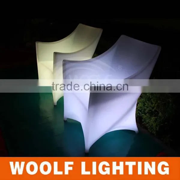 Fresh Hotel Restaurant Bar Color Changing Leisure LED Chair photo-3