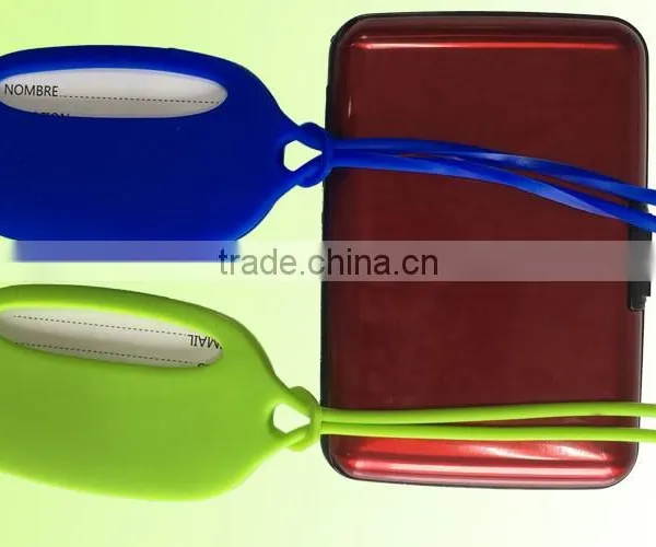 Eco-friendly Silicone Luggage Tag With Custom Logo photo-5