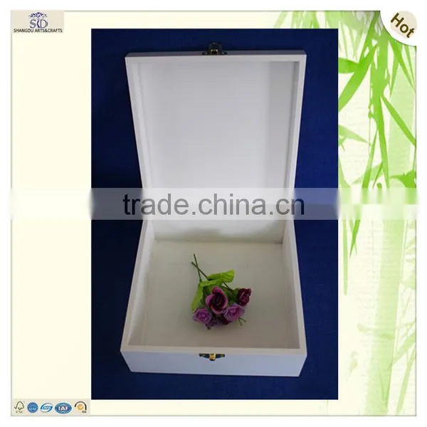 Decorating Lighted Plain Craft Wooden Pen Box photo-3