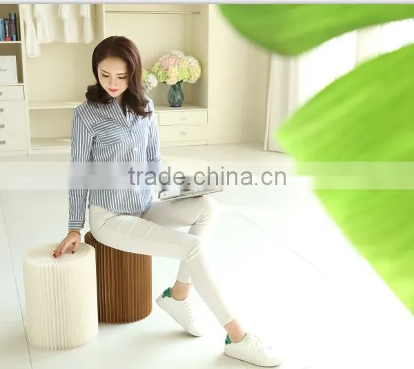 Top Quality Natural 100% Recycle Softseating Dining Home Round Shape Chair photo-5