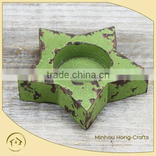 Metal Wrought Iron Candle Holder photo-2