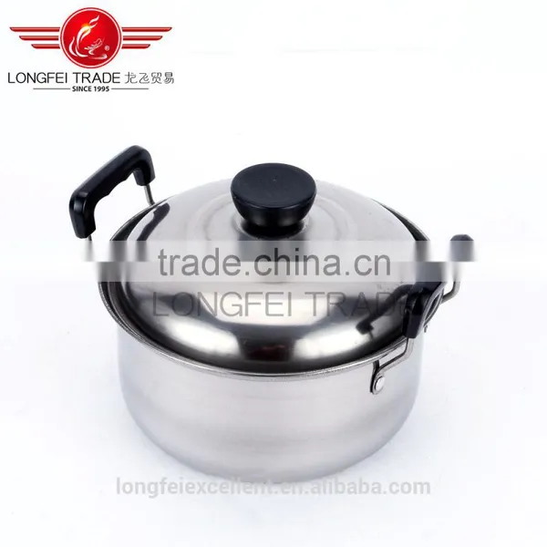 Insulation Handle Cheap Good Quality Houseware Useful Stainless Steel Cooking Pot Set/camping Pot Set photo-4