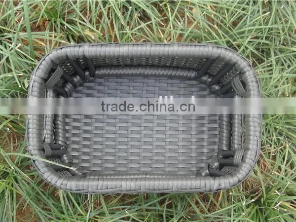Aluminum Outdoor Furniture Waterproof Rattan Basket Storage Boxs photo-4