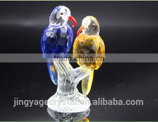 High Quality Promotional Customized Parrot Model Business Anniversary Crystal Gifts for Her Anniversary photo-2