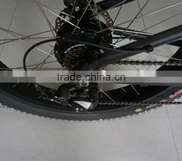 26inch Popular 48V 500W With CE Snowmobile Electric Fat Bike for Sale photo-3