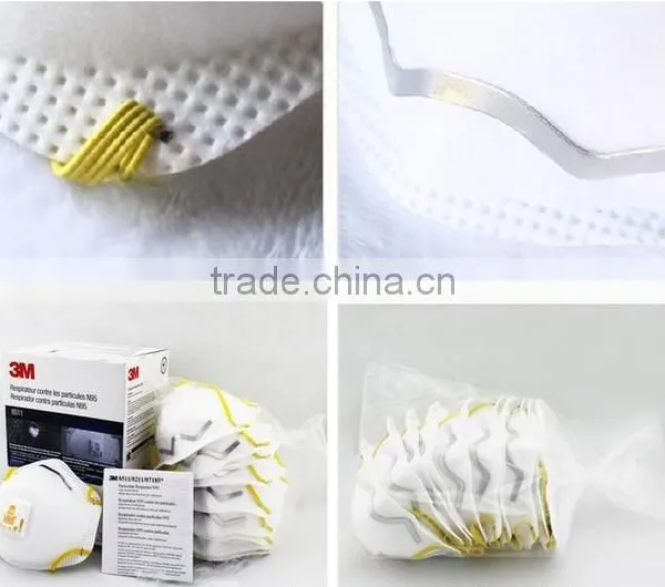 Wholesale Original 3M 8511 Dust Face Mask Mist Respirator Particulate Mask photo-3