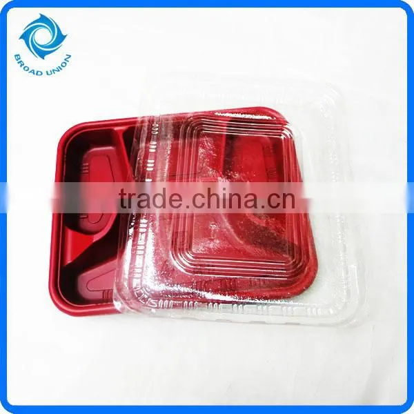 Plastic Compartment Tray With Lid photo-3