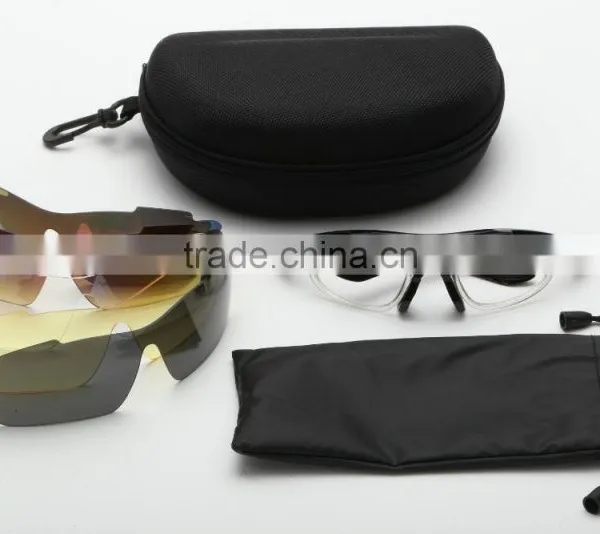 Cheap 5 Pcs Cycling Bicycle Polarization Sunglasses Set photo-3