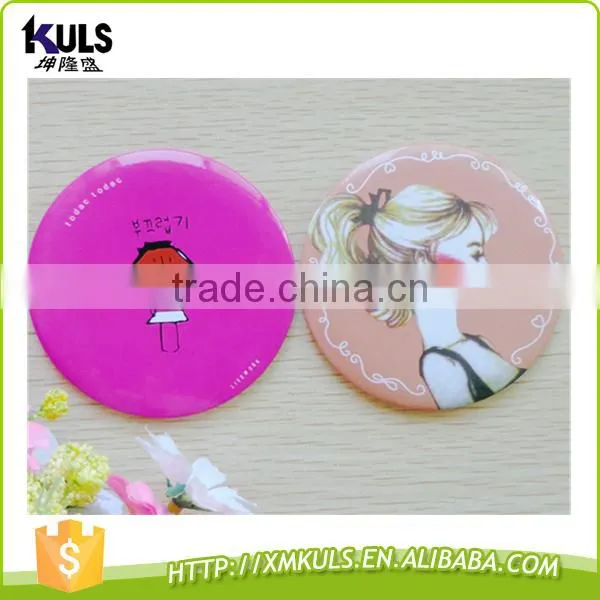 Customized Ads Cute Cartoon Portable Small Mirror Cosmetic photo-4