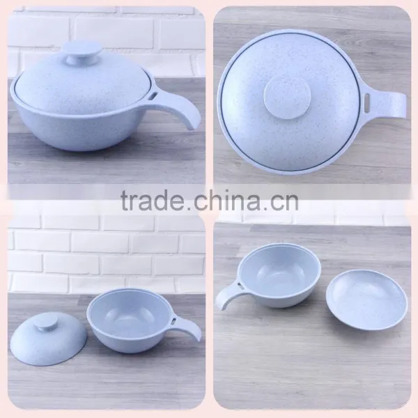 New Environmental Protection Bowl and Cup Set by Wheat Straw photo-5