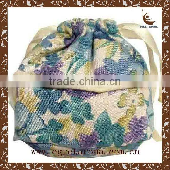 2015 Popular Customized Heart Shape Linen Sachets Lavender Bags photo-6
