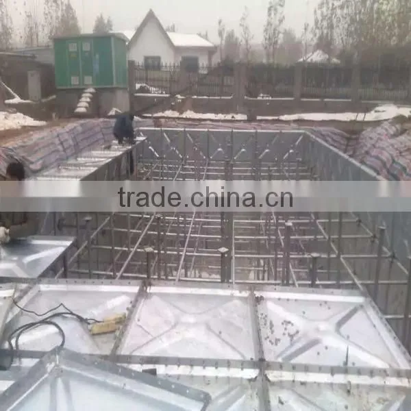 Huili BDF Hot Dip Galvanized Underground Water Storage Tank With Stainless Steel photo-5