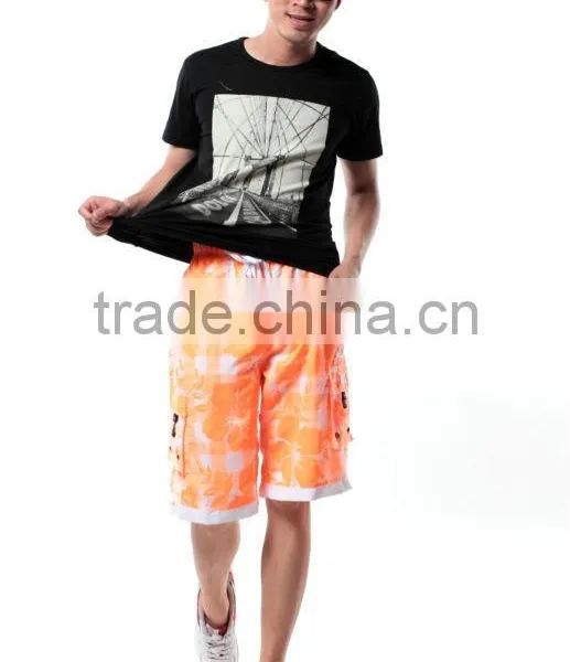 Wholesale Cheap All Kinds of Color Polyester Mens Beach Shorts photo-5