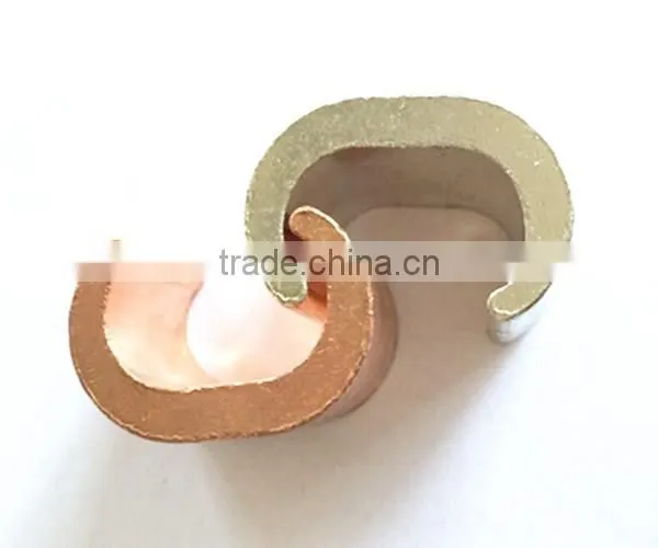 Copper Connector C Clamp Double Cable Clamper photo-2