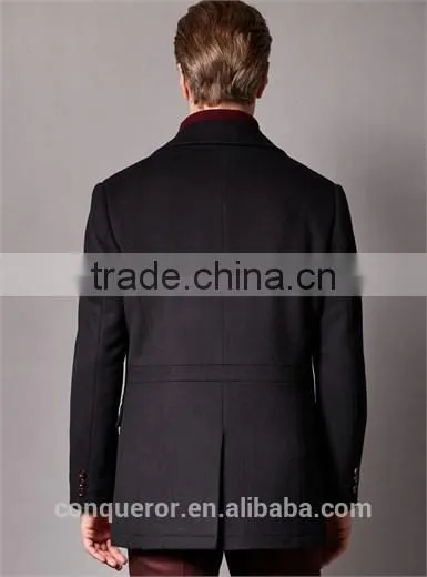 Wool High Quality Winter Warm Men Coat Made to Measure Overcoat. BCL016 photo-4