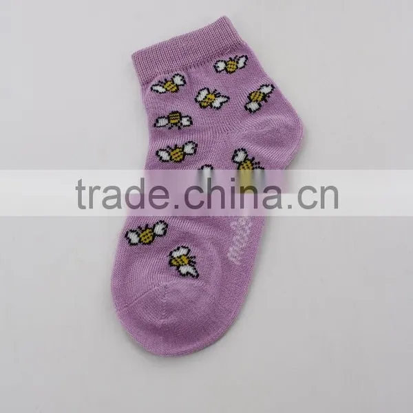 Summer Season Thin Mercerized Cotton Yarn Ankle Sneaker Socks Girl photo-4