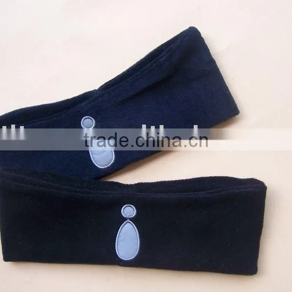Double Layer Stock Polar Fleece Sports Fleece Headband