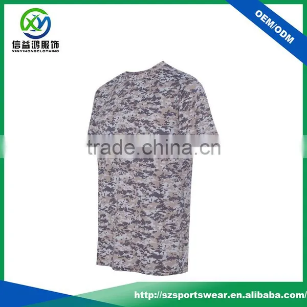 High Quality Sublimation Printing Polyester Unisex Sport Custom T-shirt photo-3