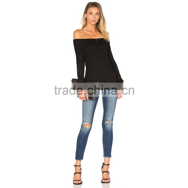 Ladies Modern Fashion Long Sleeve Blouse for Spring Season photo-3