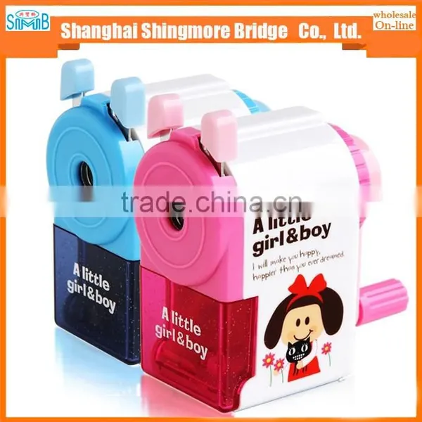 China Cheap Wholesale High Quality Hand-operated Pencil Sharpener for School photo-2