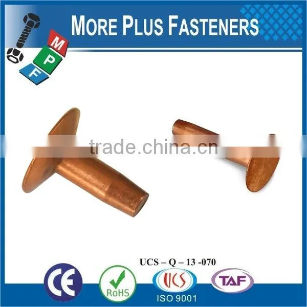 Made in Taiwan Round Head Rivet POP Rivet River Screw Copper Rivets photo-4