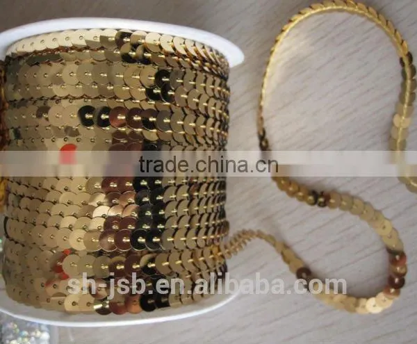 Pet Sequin Line Sequins Tape for Embroidery Machine photo-2
