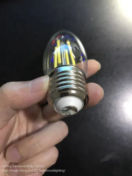 LED Filament Candle Bulb 4W Sapphire C35 E27 4W 6000K photo-3