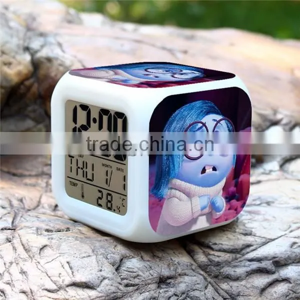 Sveda Led Digital Clock, Inside Out LED Clock Promotion Gift for Kids, Digital Alarm Clock OEM Order Accept photo-2
