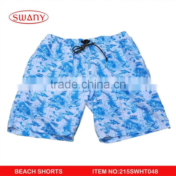 2016 Summer Fashion Microfiber Beach Wrap Pants With Pocket Hot Men Beach Shorts