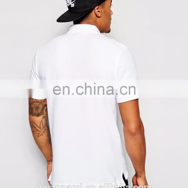 2016 Latest t Shirt Design High Quality Mens Cotton Polo Shirt photo-3