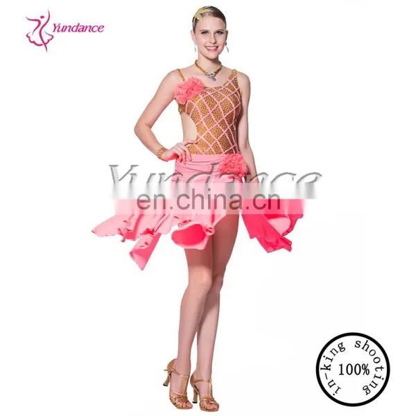 L-14117 Lady's Latin Dress Dance Competition photo-6