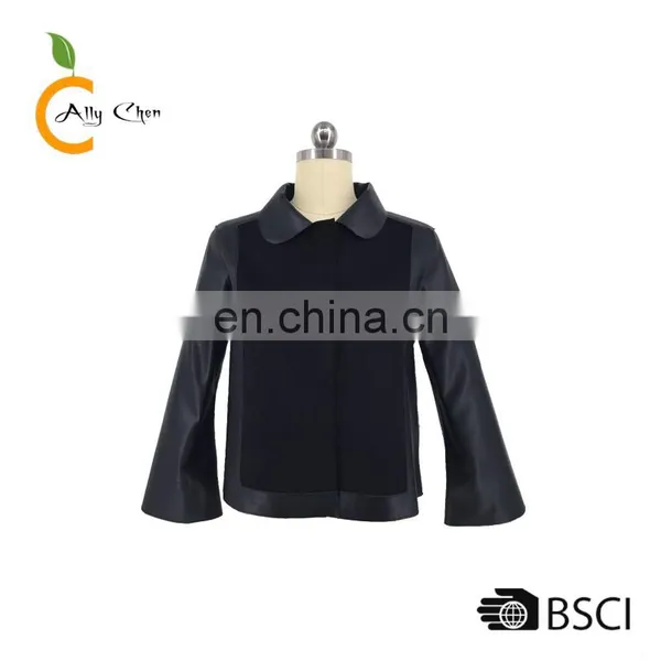 Double Face pu Micro Suede Bond Scuba Fabric Custom Bomber Jackets