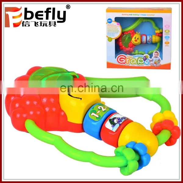 High Quality Plastic Baby Rattle Ring photo-2