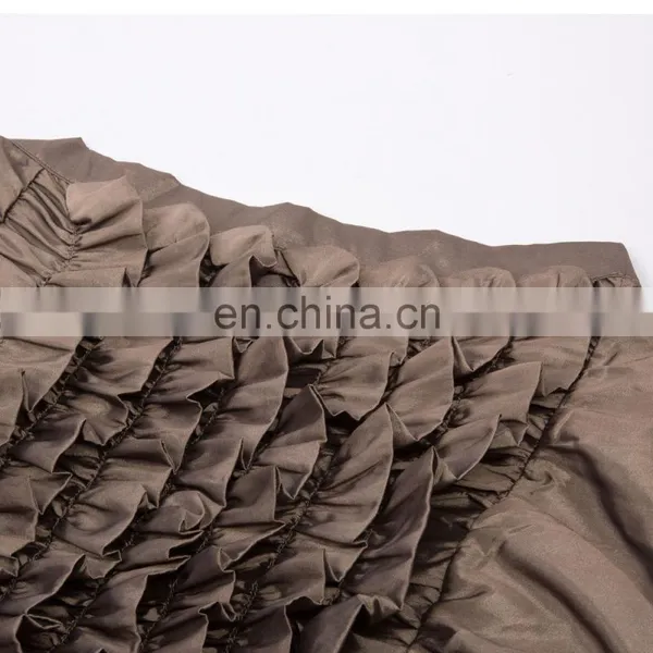 Belle Poque Steampunk Retro Victorian Beaver Punk Cincher Lace up Long Ruffle Open Pencil Skirt BP000206-2 photo-4