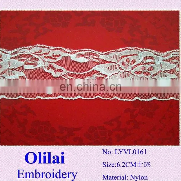 Nylon lace spandex lace soluble lace