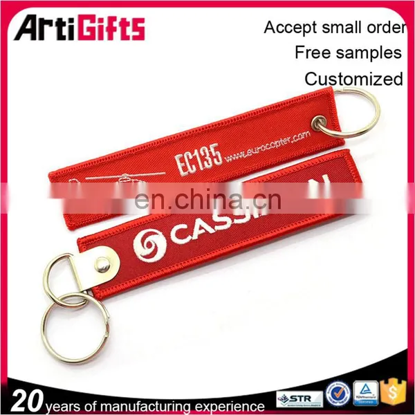 Wholesale Cheap Customized Embroidery Keychain China photo-6
