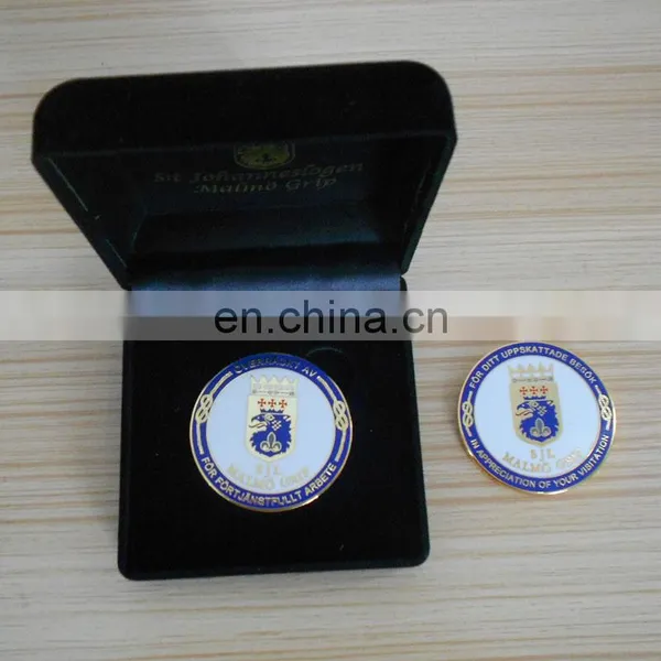 Custom Gold Hope Challenge Coin for States of Islands photo-4