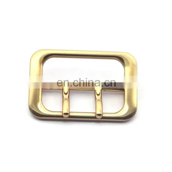 Hot Sale Volume Produce 2 Prong Women Tri-Glide Adjustable Double Needle Belt Buckle photo-6