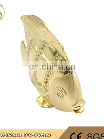 Golden Fish High-grade Metal Crafts photo-2