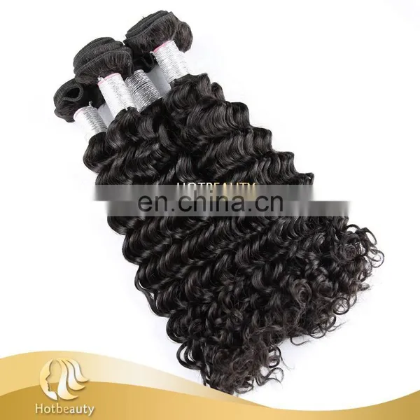 Good Quality Peruvian Deep Curl Human Weaving Hair photo-4